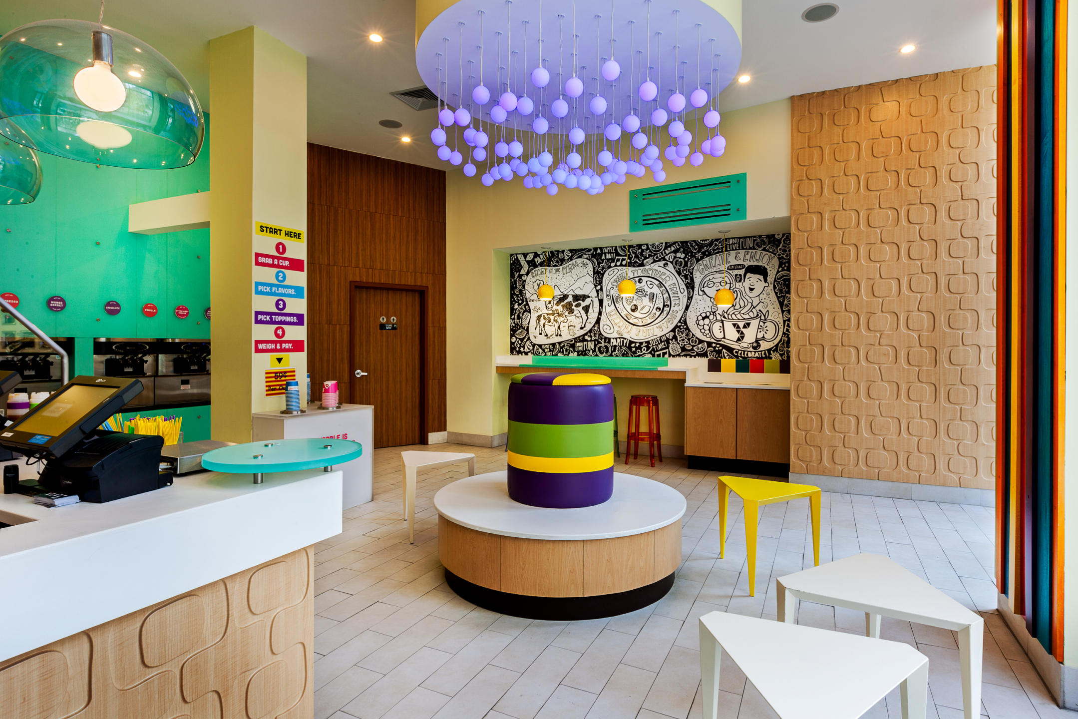 Yapple Yogurt Store - Upper Westside NYC : Miscellanous Projects : New York NY Architectural Photographer | Interior and Exterior