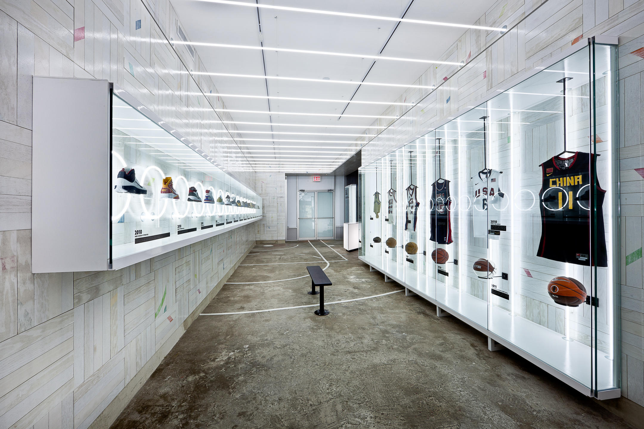 NIKE BALLROOM store in Harlem, NYC : NIKE : New York NY Architectural Photographer | Interior and Exterior