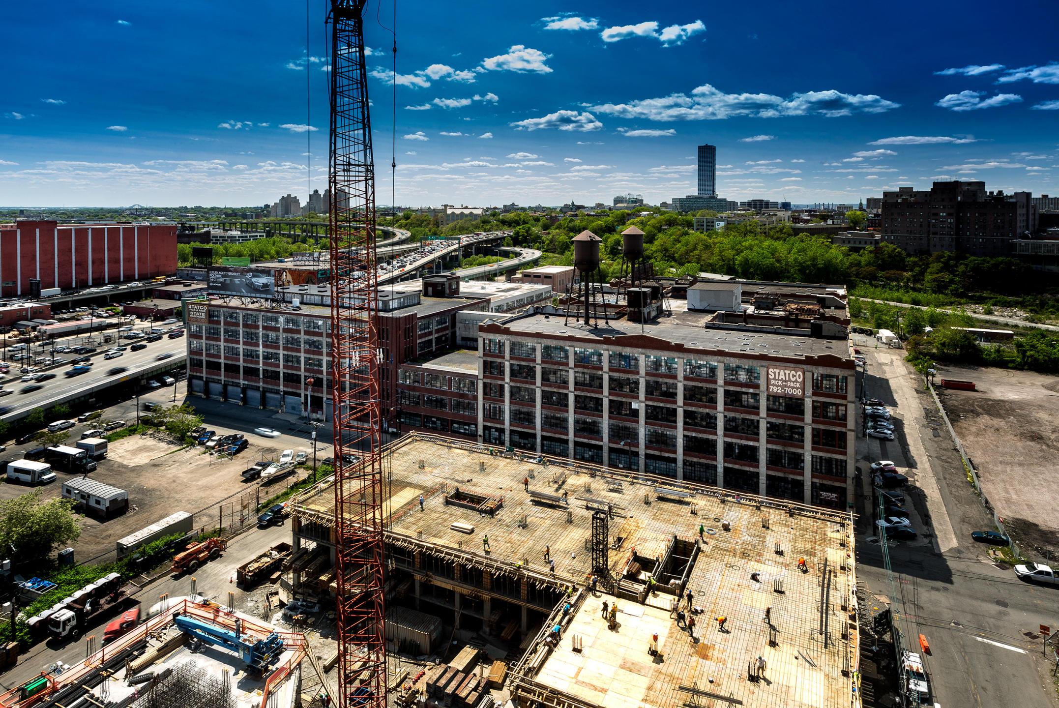 Soho West, Jersey City for The Manhattan Building Company, NJ : Construction Apartments  : New York NY Architectural Photographer | Interior and Exterior Photography