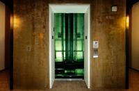 The Otis iGen elevator (without distortion)  - ©2025 Salem Krieger All Rights Reserved NYC Photographer