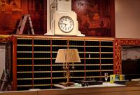 Hotel Lafayette, Buffalo, NY... renovation off the hotel for commercial and private spaces.  This is the lobby registration area.
 - ©2025 Salem Krieger All Rights Reserved NYC Photographer