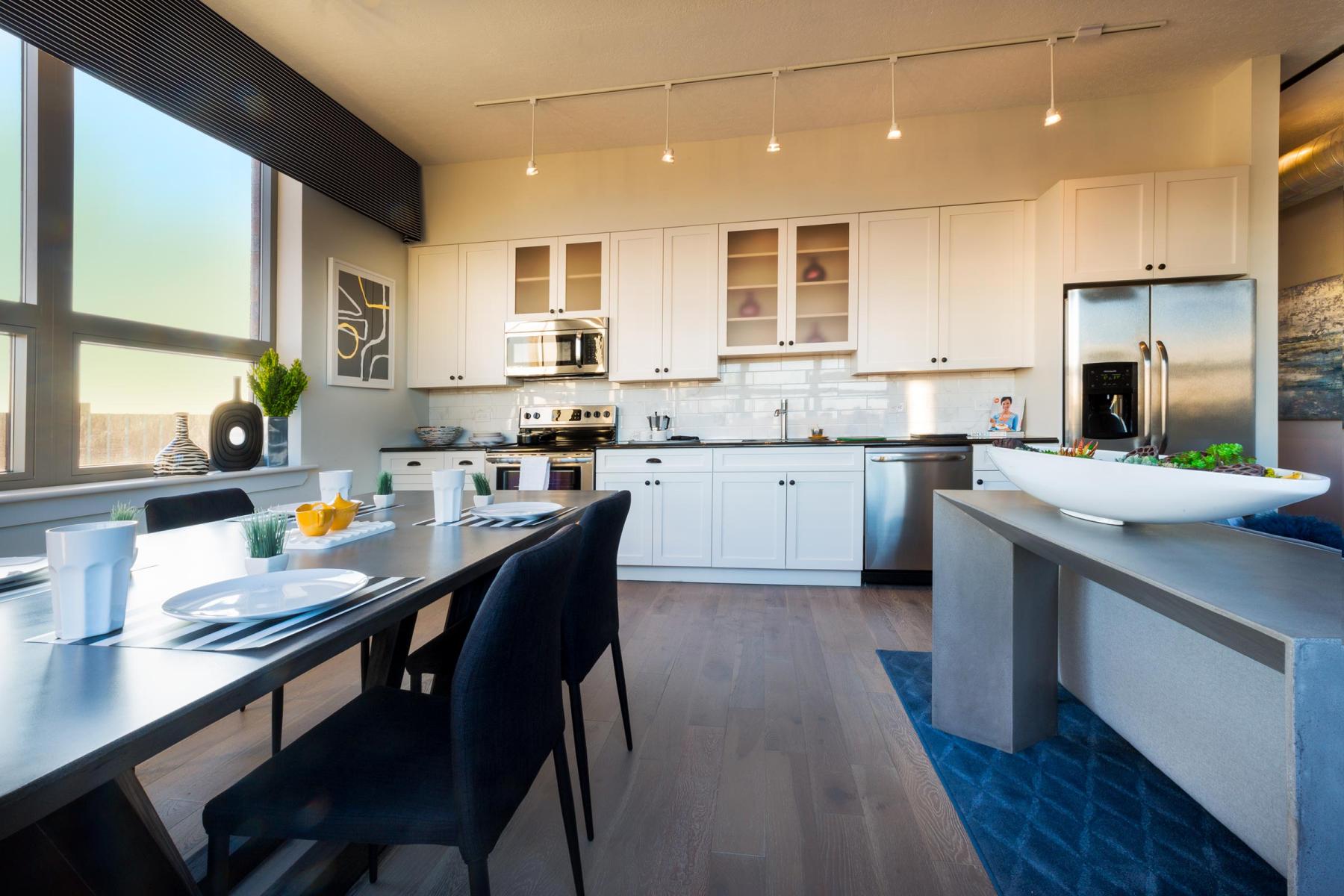 Soho Lofts - kitchen  : Soho Lofts : New York NY Architectural Photographer | Interior and Exterior Photography