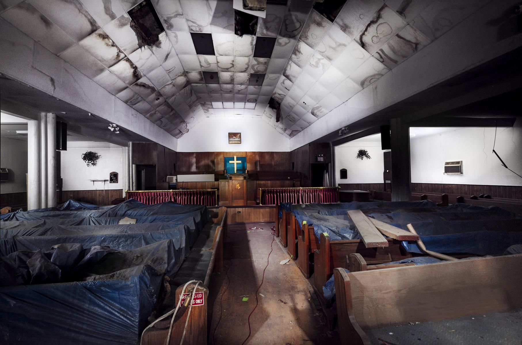 Mount Neboh Baptist Church on 116th between Fifth Ave and Lenox in Harlem - NYC.  Will be totally removed for a luxury high rise apartment building.  Built in 1906 for the Congregation Ohab Zedek. : Miscellanous Projects : New York NY Architectural Photographer | Interior and Exterior