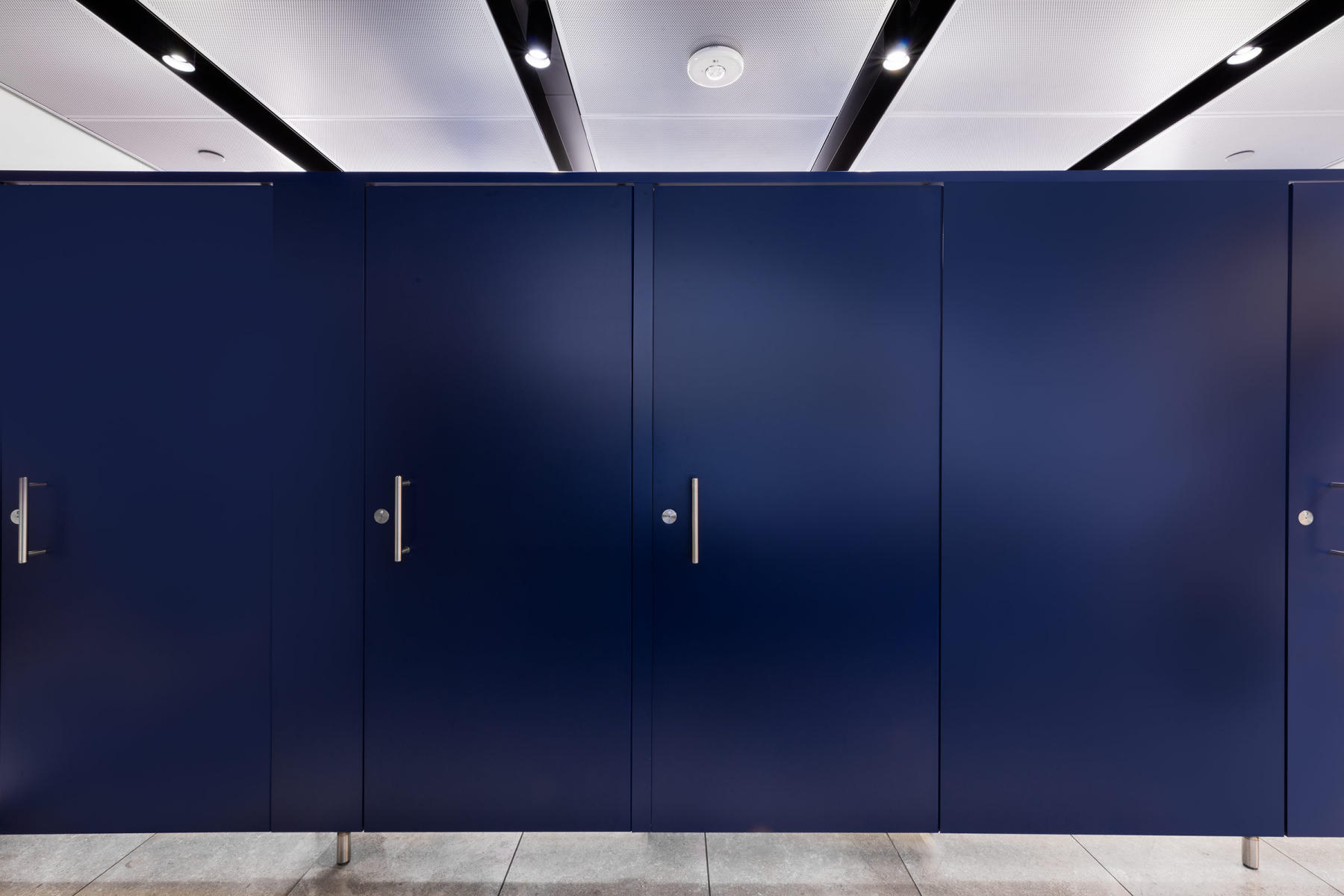 JFK Jamaica Airtrain Station - restroom interior. : Port Authority NYNJ : New York NY Architectural Photographer | Interior and Exterior Photography