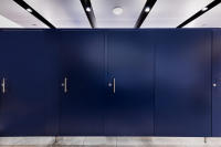 JFK Jamaica Airtrain Station - restroom interior. - ©2025 Salem Krieger All Rights Reserved NYC Photographer