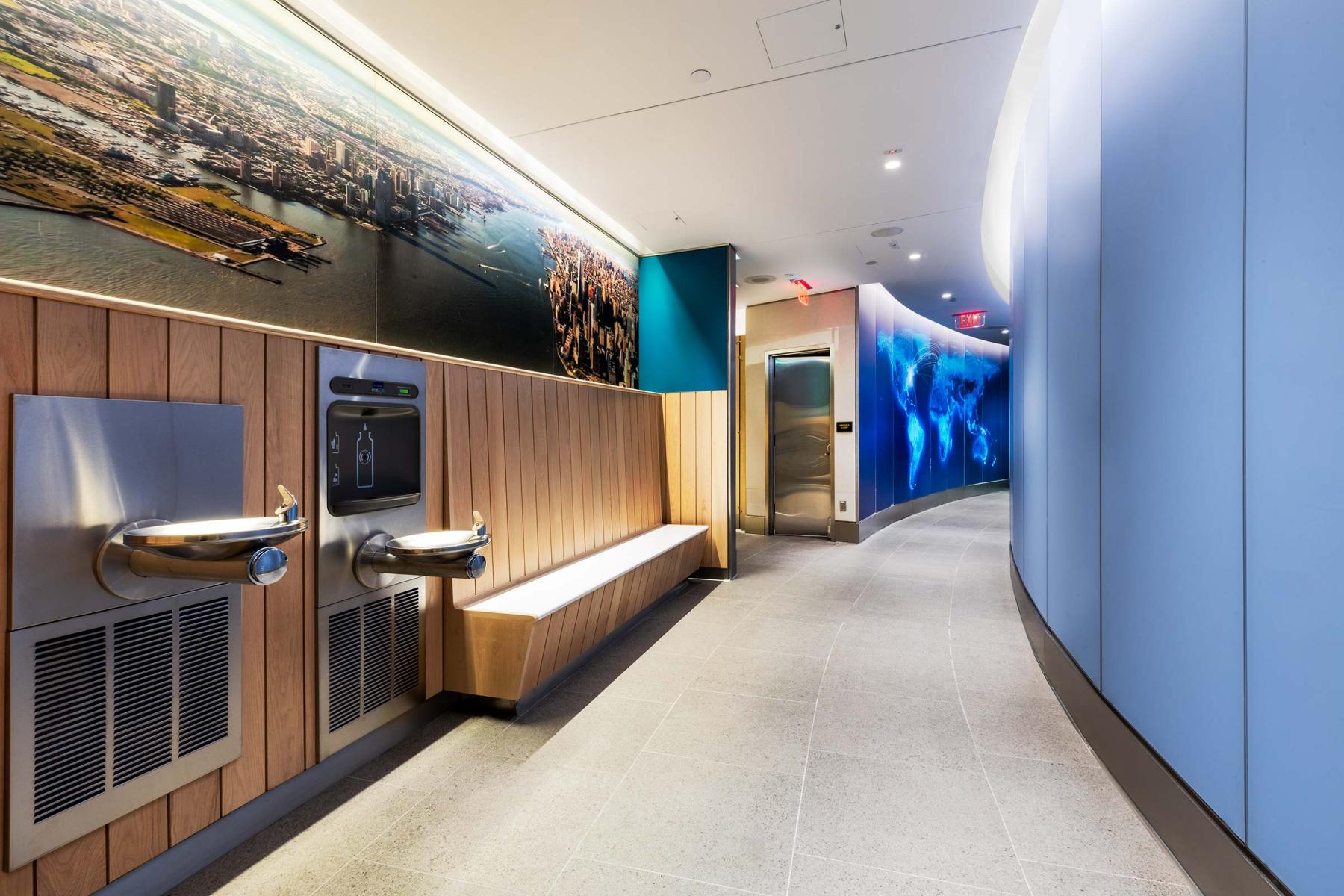 Newark Liberty International Airport - All Gender Restrooms : Port Authority NYNJ : New York NY Architectural Photographer | Interior and Exterior Photography