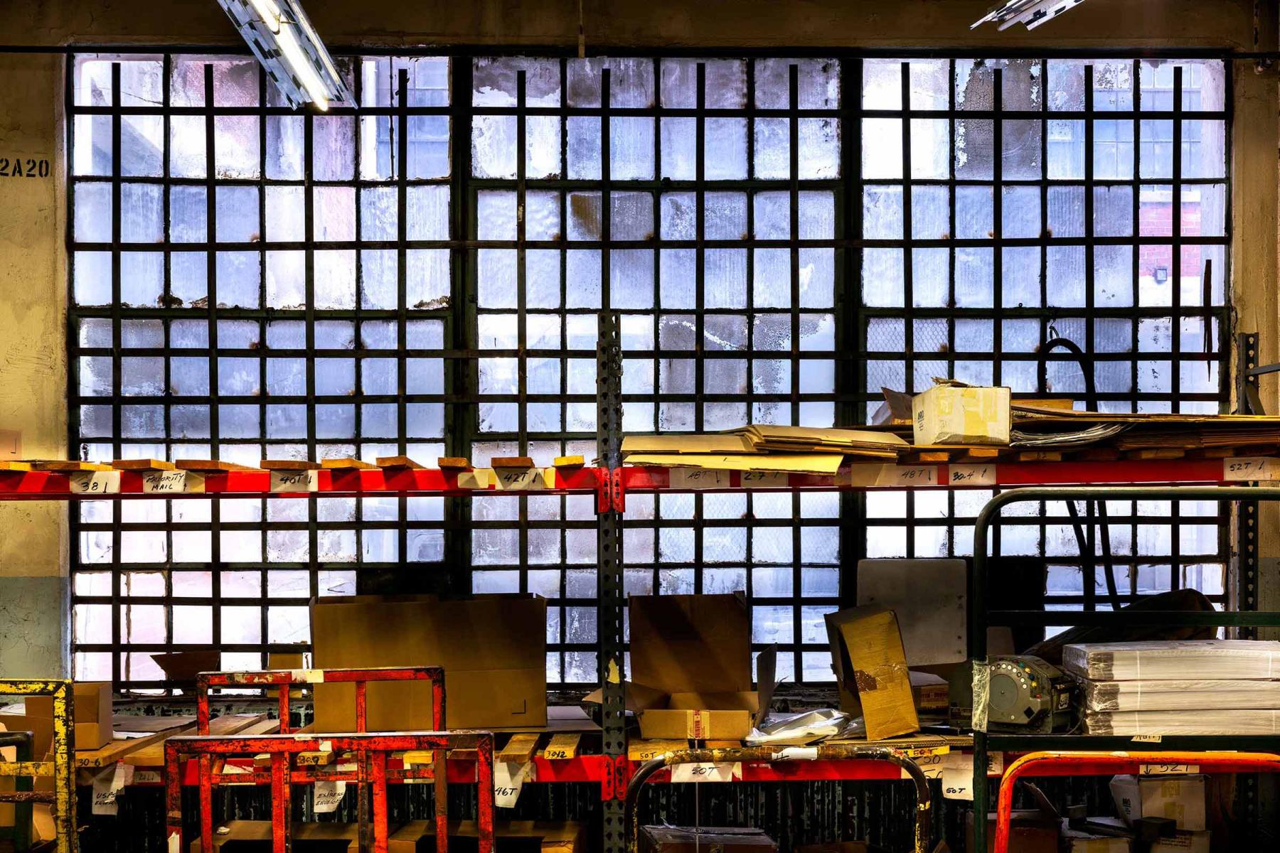 Industrial windows. : Emerson Radio Renovation : New York NY Architectural Photographer | Interior and Exterior