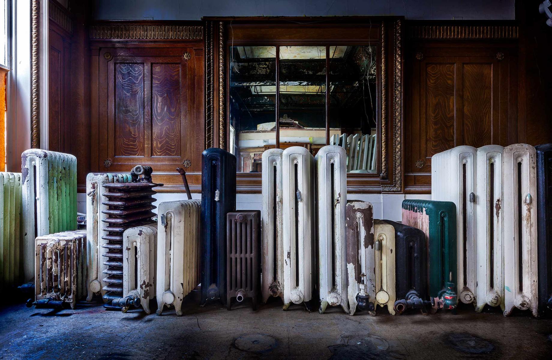 Radiators from the time of steam. : Miscellanous Projects : New York NY Architectural Photographer | Interior and Exterior