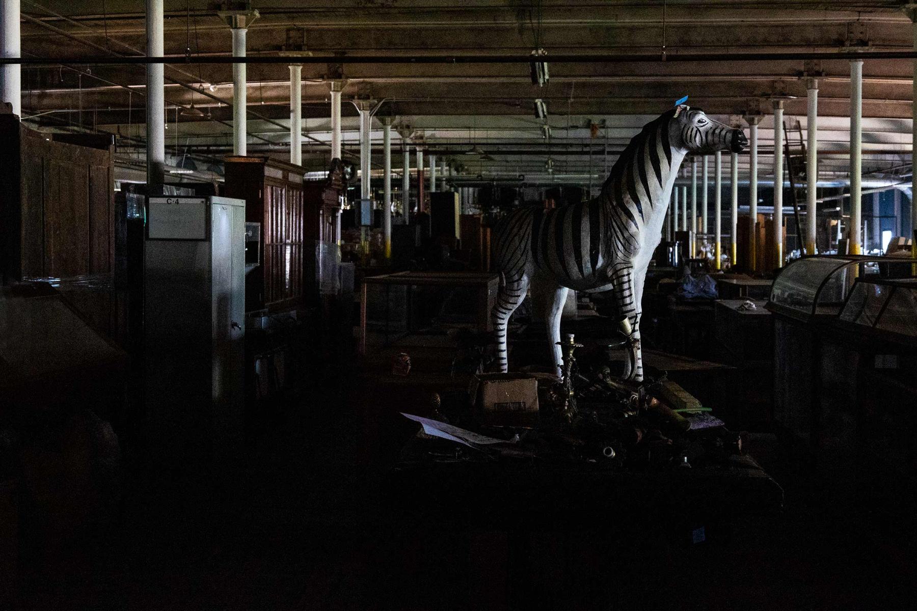 Something out of the Twilight Zone.  Just one of the storage rooms at Irreplaceable Artifacts. : Miscellanous Projects : New York NY Architectural Photographer | Interior and Exterior