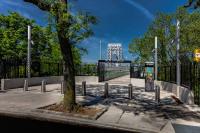 NYC at 180th and Cabrini - Port Authority of NYNJ project featuring the renovated Northwalk for pedestrians and bicyclists.  The Northwalk runs from Fort Lee-NJ to NYC at 180th street. - ©2025 Salem Krieger All Rights Reserved NYC Photographer
