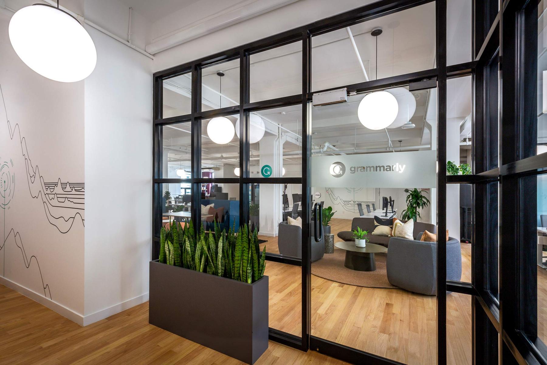 Grammarly Software is a cutting-edge technology company.
The interior architectural photography of their newly renovated office Manhattan - NYC. : Grammarly Interiors NY : New York NY Architectural Photographer | Interior and Exterior Photography