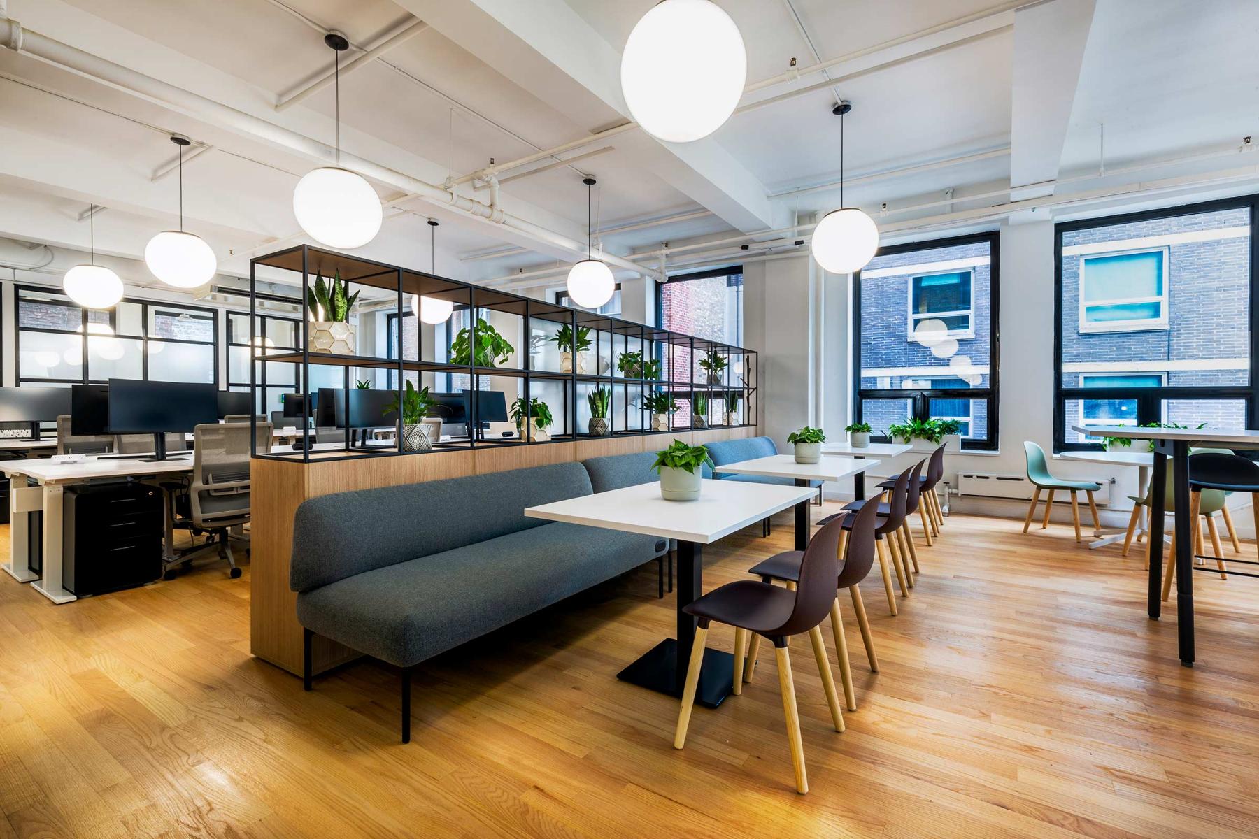 Office interior for Grammarly Software in New York City. : Grammarly Interiors NY : New York NY Architectural Photographer | Interior and Exterior Photography