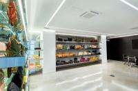 Just one of the showrooms with easy to display shelving. - ©2025 Salem Krieger All Rights Reserved NYC Photographer