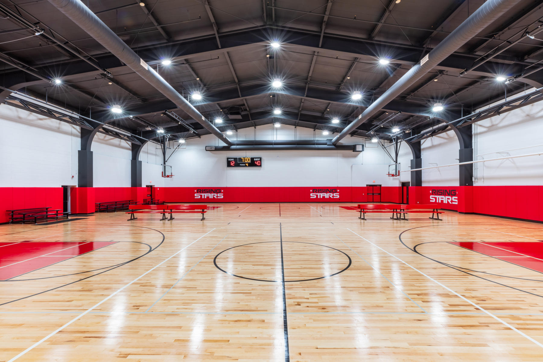 Rising Star Athletic Sports center - Freeport NY.   : Dynamic Construction NY : New York NY Architectural Photographer | Interior and Exterior Photography