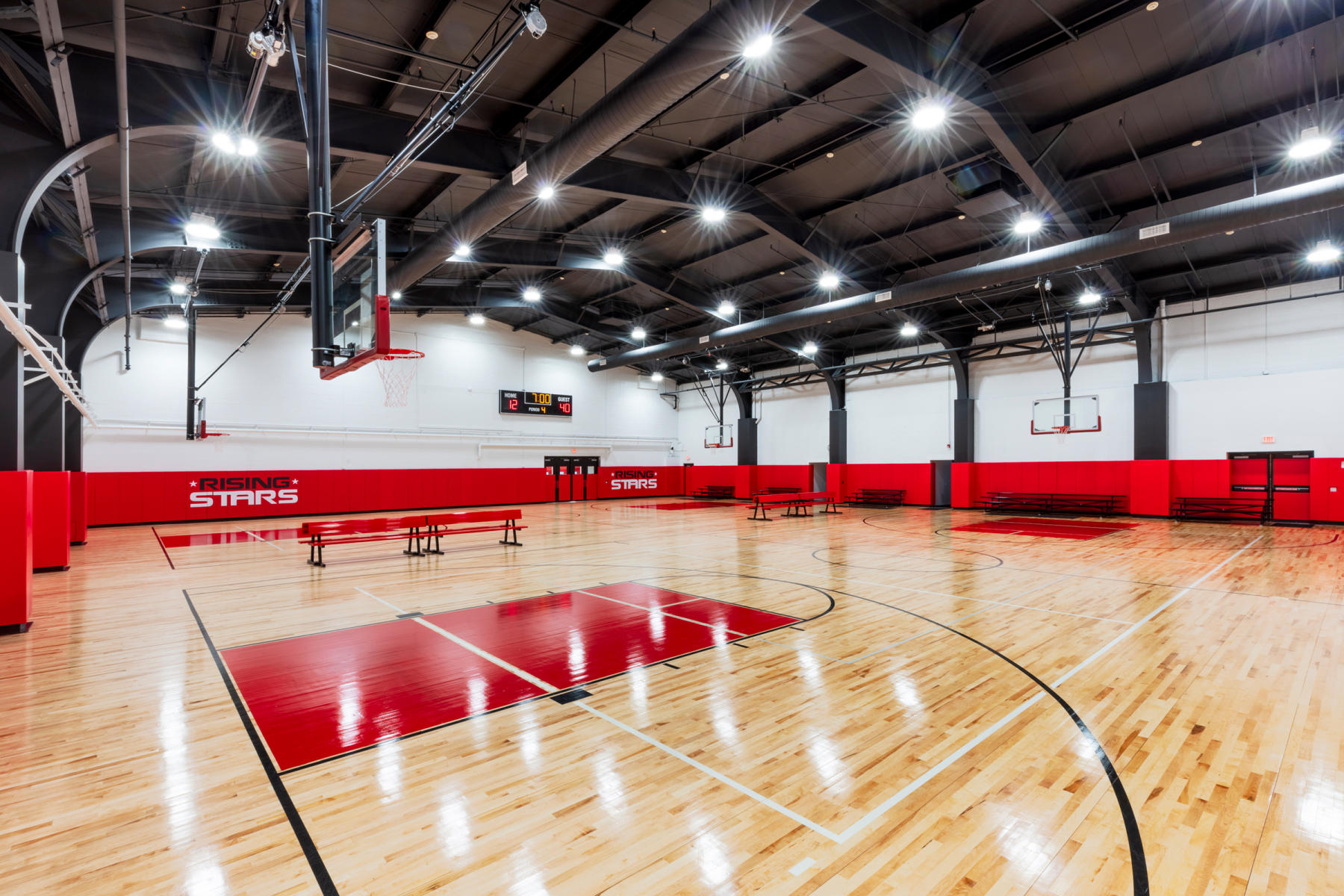 Rising Star Athletic Sports center - Freeport NY.   : Dynamic Construction NY : New York NY Architectural Photographer | Interior and Exterior Photography