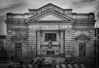 The Harlem Savings Bank on 125th Street in NYC built circa 1907. Is to be demolished shortly and a new high rise building will replace this historic building. - ©2025 Salem Krieger All Rights Reserved NYC Photographer