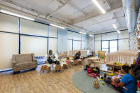 To demonstrate the childs learning process, our educators carefully document the child's thoughts and progression using photographs, anecdotal records, and visual displays. Careful documentation helps reveal what is being learned: the evolution of a student's behavior and perspectives. - ©2025 Salem Krieger All Rights Reserved NYC Photographer